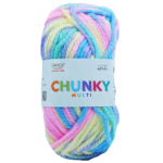  Ganga Knitting Yarn Thick Chunky Wool, Rainbow 400 gm Best Used  with Knitting Needles, Crochet Needles Wool Yarn for Knitting. by Gang VH