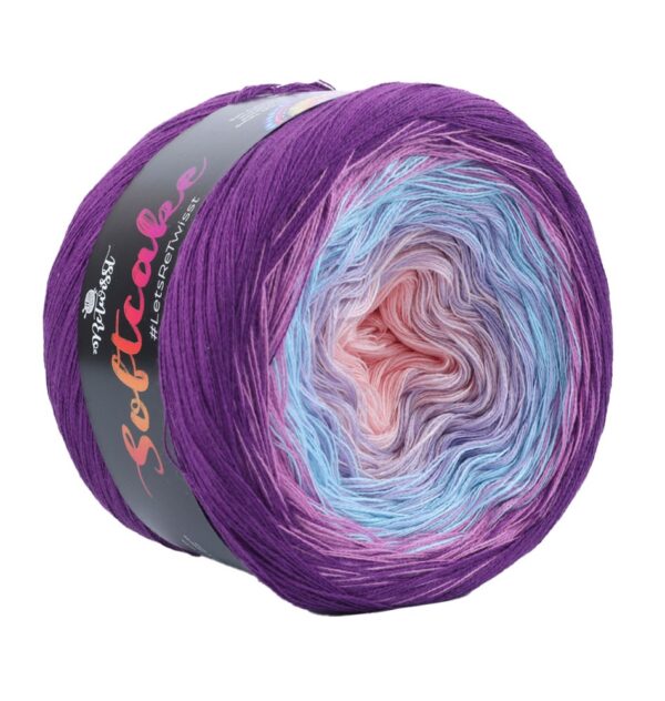 Lincraft Cakes Crochet & Knitting Yarn, Clear Sky- 200g Acrylic Wool B